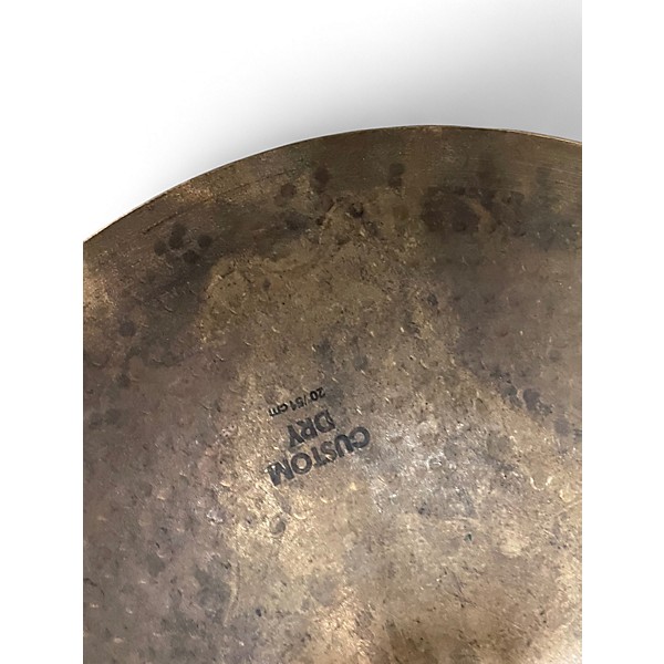 Used Zildjian 20in K Custom Dry Ride Cymbal