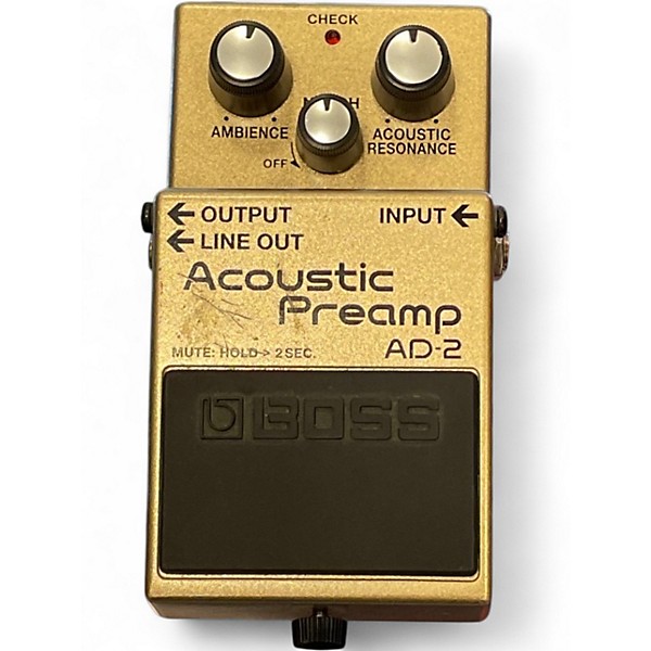 Used BOSS AD2 Acoustic Preamp Guitar Preamp
