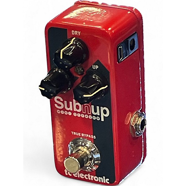 Used TC Electronic Sub N Up Mini Octaver Effect Pedal
