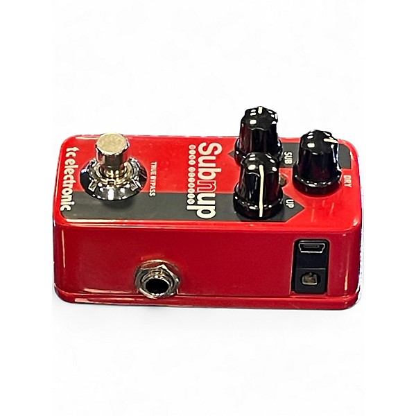 Used TC Electronic Sub N Up Mini Octaver Effect Pedal