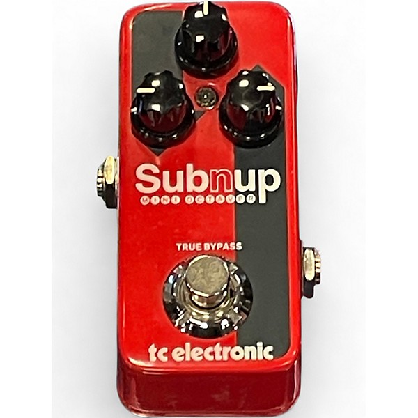 Used TC Electronic Sub N Up Mini Octaver Effect Pedal