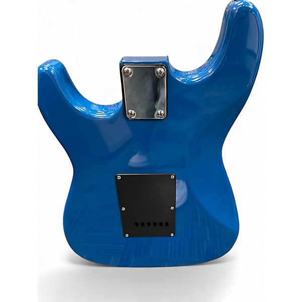 Used Indio CALI Blue Solid Body Electric Guitar