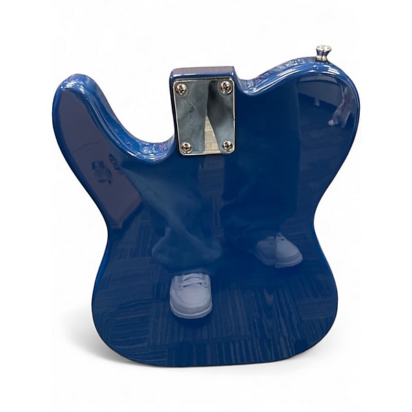 Used Indio TELE STYLE Blue Solid Body Electric Guitar