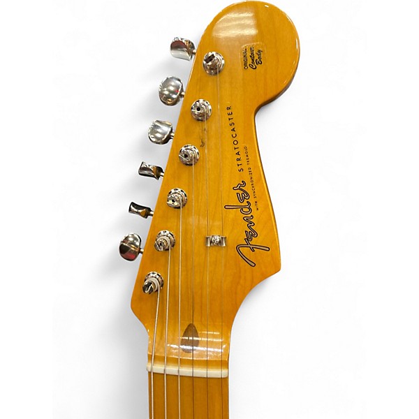 Used Fender AMERICAN VINTAGE II 1957 STRATOCASTER Tobacco Sunburst Solid Body Electric Guitar