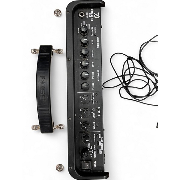 Used BOSS Limited-Edition Katana KTN-50 MkII in WHITE Guitar Combo Amp