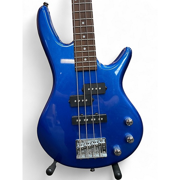 Used Ibanez GSRM20 Mikro Short Scale Starlight Blue Electric Bass Guitar