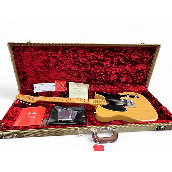 Used 2024 Fender American Vintage II 51 Telecaster Butterscotch Blonde Solid Body Electric Guitar