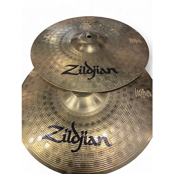 Used Zildjian 13in Planet Z Hi Hat Pair Cymbal