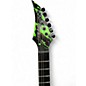 Used Solar Guitars A2.6 Toxic Green Splatter Solid Body Electric Guitar