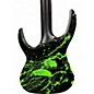 Used Solar Guitars A2.6 Toxic Green Splatter Solid Body Electric Guitar
