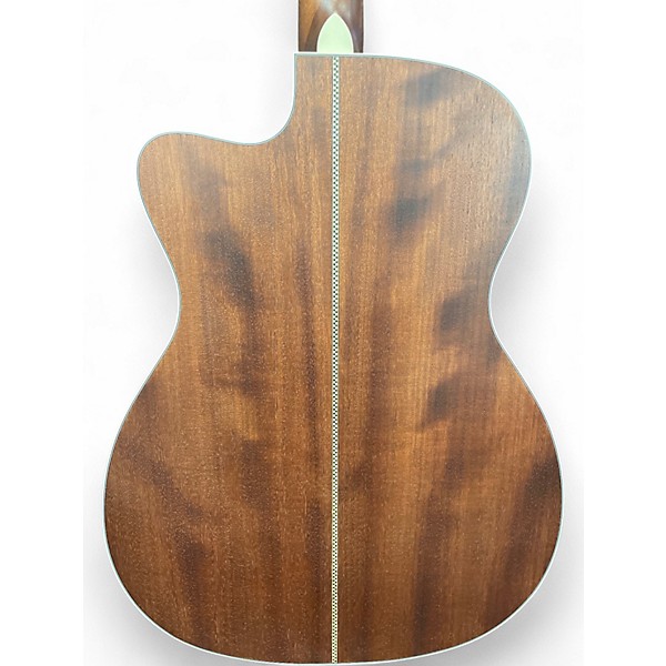 Used Fender Paramount PM-3 Mahogany Acoustic Electric Guitar