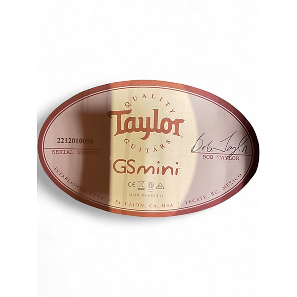 Used Taylor GS MINI NATURAL Acoustic Guitar