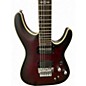 Used Schecter Guitar Research C1 Platinum Black Cherry Solid Body Electric Guitar
