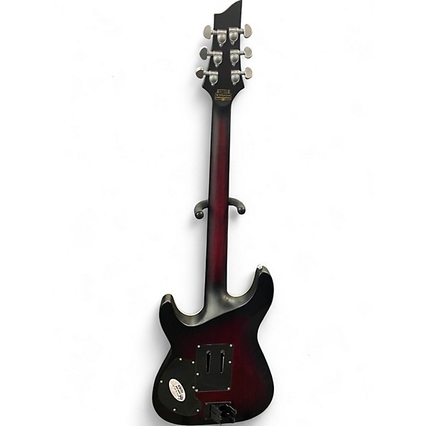 Used Schecter Guitar Research C1 Platinum Black Cherry Solid Body Electric Guitar