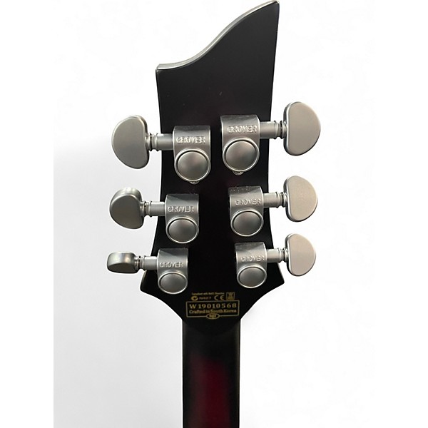 Used Schecter Guitar Research C1 Platinum Black Cherry Solid Body Electric Guitar