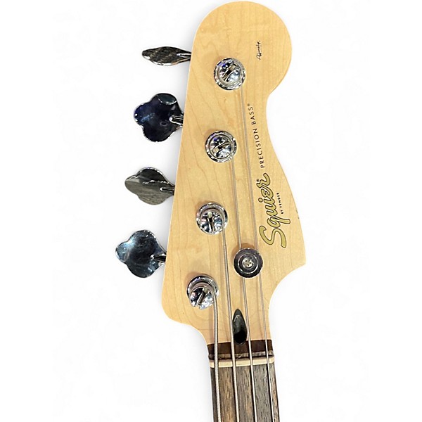 Used Squier Affinity Precision Bass black Electric Bass Guitar