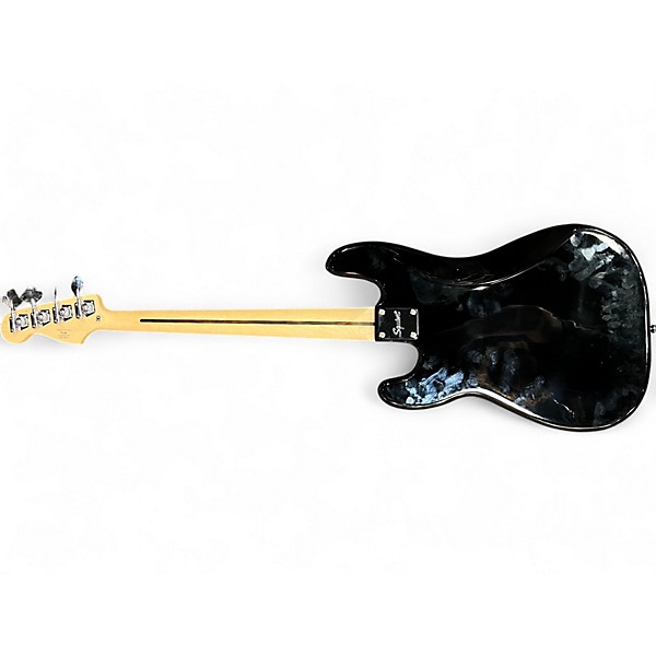 Used Squier Affinity Precision Bass black Electric Bass Guitar