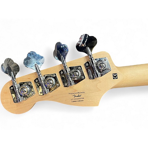 Used Squier Affinity Precision Bass black Electric Bass Guitar