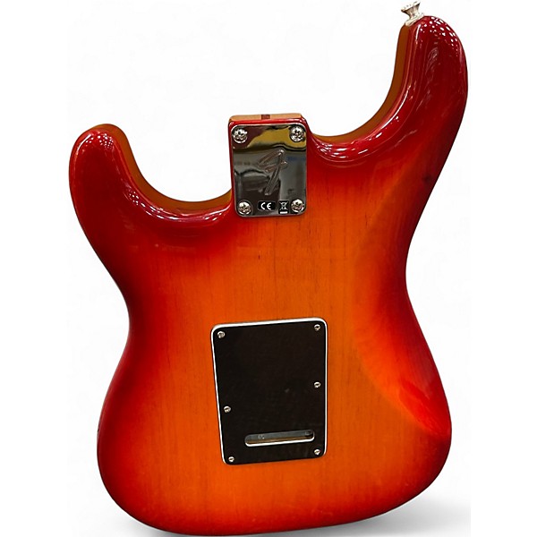 Used 2020 Fender Player Stratocaster HSS Plus Top AGED CHERRY BURST Solid Body Electric Guitar