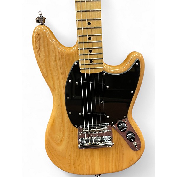 Used 2022 Fender Ben Gibbard Mustang Natural Solid Body Electric Guitar