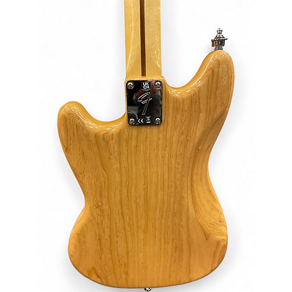 Used 2022 Fender Ben Gibbard Mustang Natural Solid Body Electric Guitar