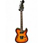 Vintage 1990 Fender HMT Telecater Sunburst Hollow Body Electric Guitar thumbnail