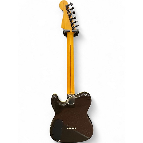 Vintage 1990 Fender HMT Telecater Sunburst Hollow Body Electric Guitar