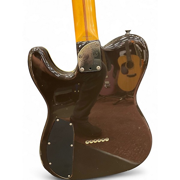 Vintage 1990 Fender HMT Telecater Sunburst Hollow Body Electric Guitar