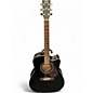 Used Yamaha FX335C  Black Acoustic Electric Guitar thumbnail