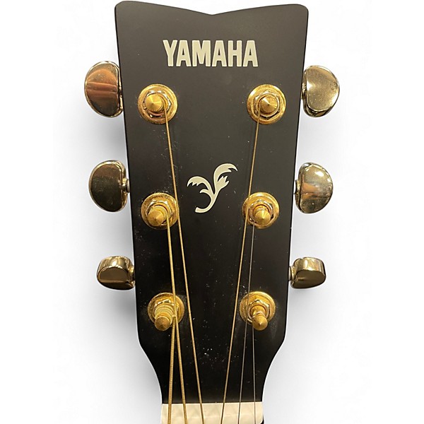 Used Yamaha FX335C  Black Acoustic Electric Guitar