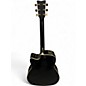 Used Yamaha FX335C  Black Acoustic Electric Guitar