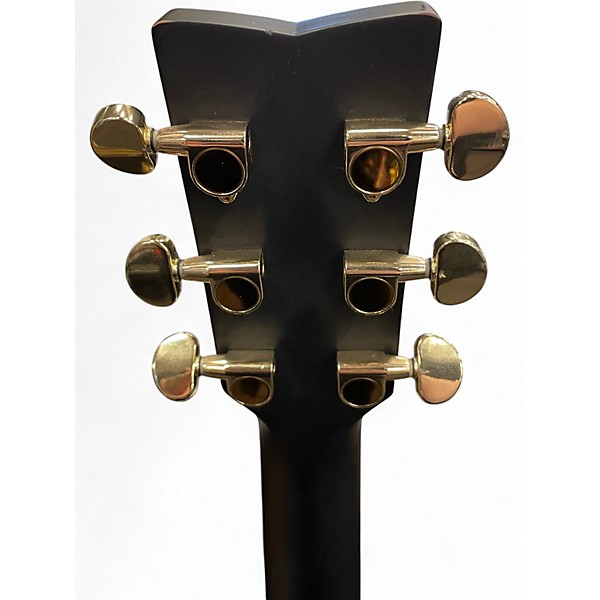 Used Yamaha FX335C  Black Acoustic Electric Guitar