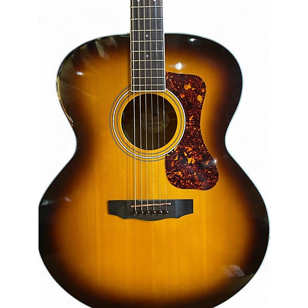 Used Guild F-250E Tobacco Burst Acoustic Guitar