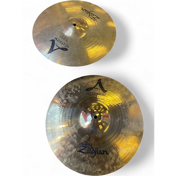 Used Zildjian 14in Avedis Hi Hat Pair Cymbal