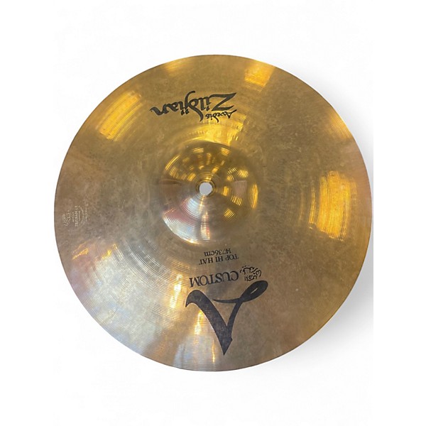 Used Zildjian 14in Avedis Hi Hat Pair Cymbal