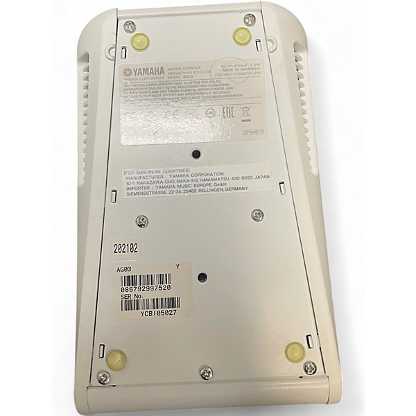 Used Yamaha AG03 Audio Interface