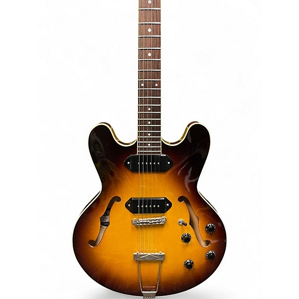 Used The Heritage H530 Original Sunburst Hollow Body Electric Guitar