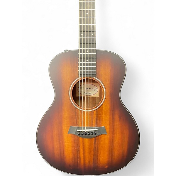 Used Taylor GS Mini-e Koa Plus Shaded Edgeburst Acoustic Electric Guitar