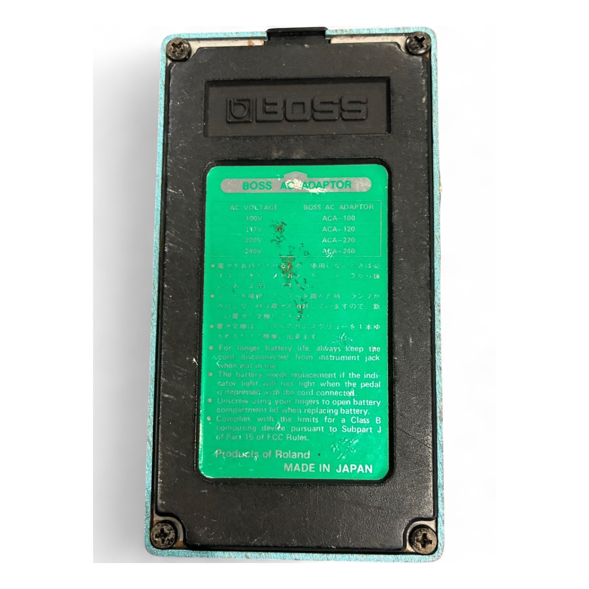 BOSS Chorus CE-3 1988 Boss CE-3 Chorus (Japan)