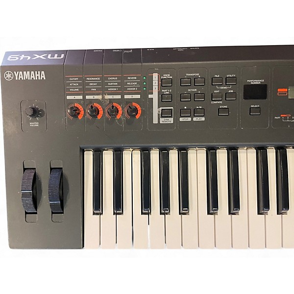 Used Yamaha MX49 49 Key Keyboard Workstation