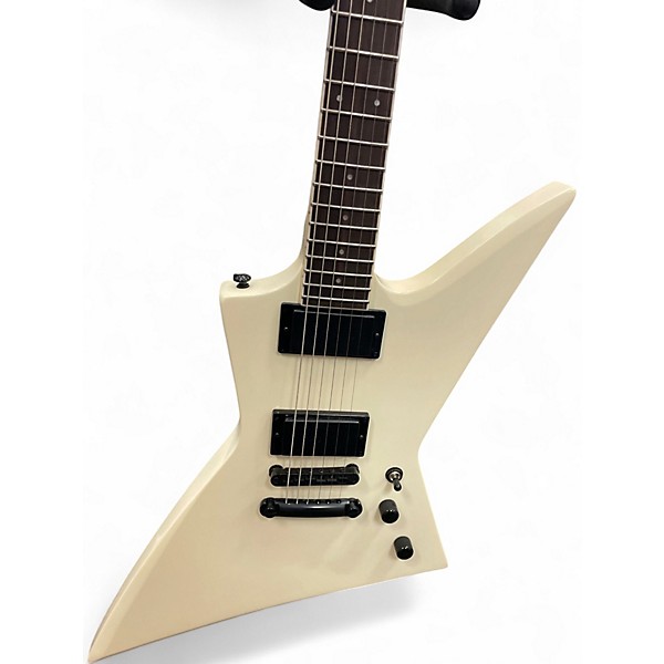 Used ESP LTD EX200 Classic White Solid Body Electric Guitar