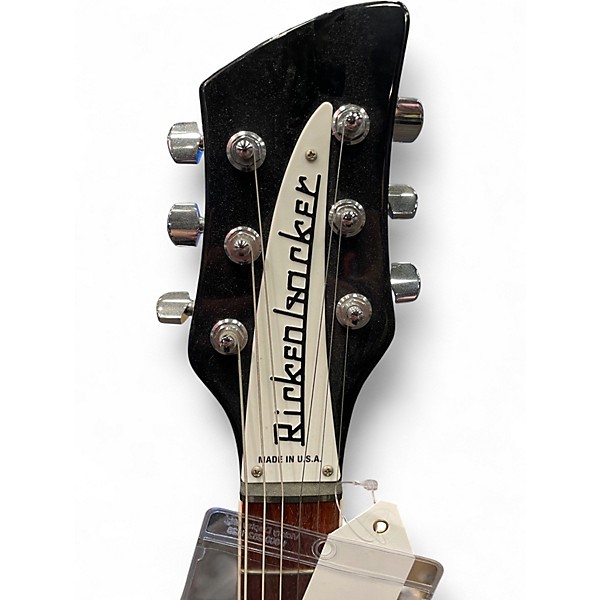 Used Rickenbacker 620 Black Solid Body Electric Guitar