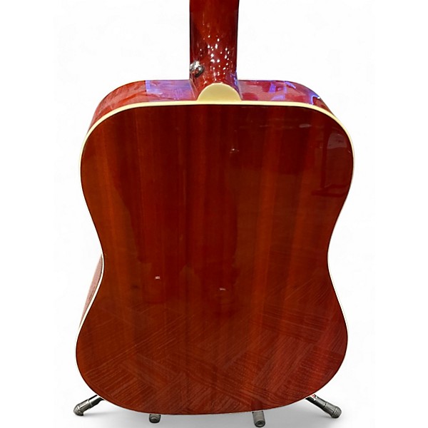 Used Epiphone Hummingbird Pro faded cherry sunburst Acoustic Electric Guitar