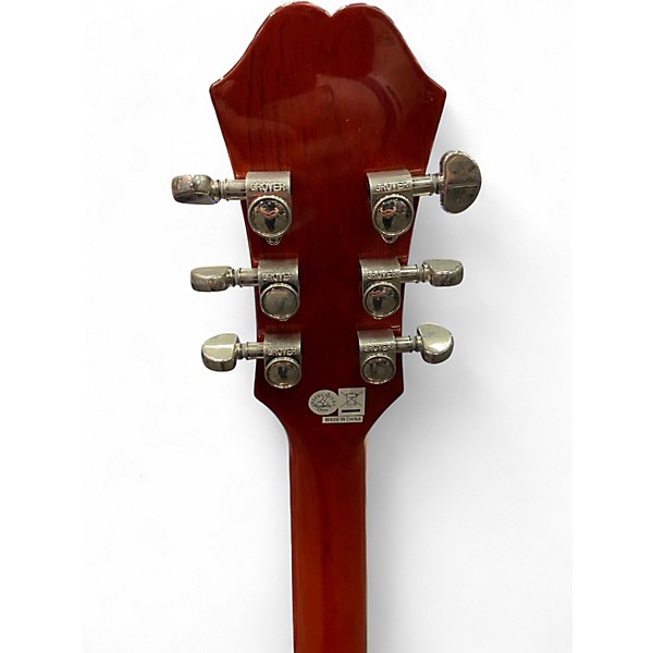 Used Epiphone Hummingbird Pro faded cherry sunburst Acoustic Electric Guitar