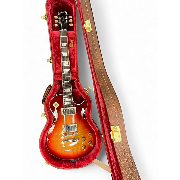 Used Gibson Les Paul Standard '50s Cherry Sunburst Solid Body Electric Guitar