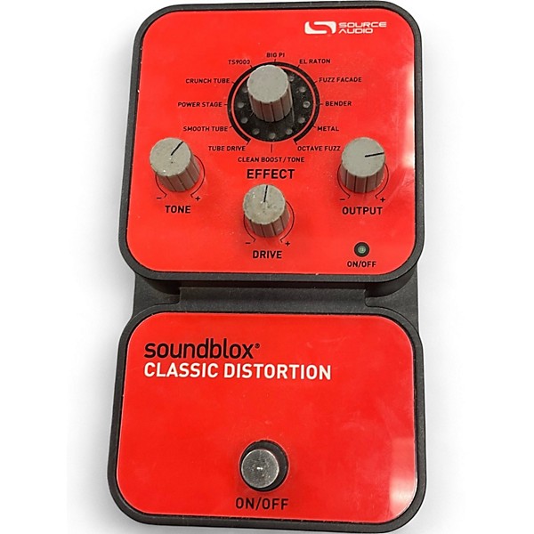 Used Source Audio SA124 Classic Distortion Effect Pedal