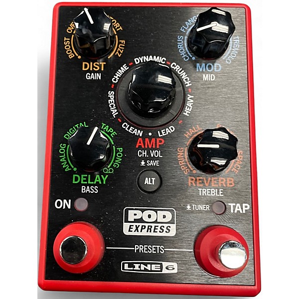 Used Line 6 Pocket Pod Express Amp Modeler Effect Processor