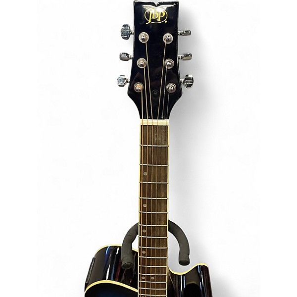 Used JB Player JBEA35TBL Blue Acoustic Electric Guitar