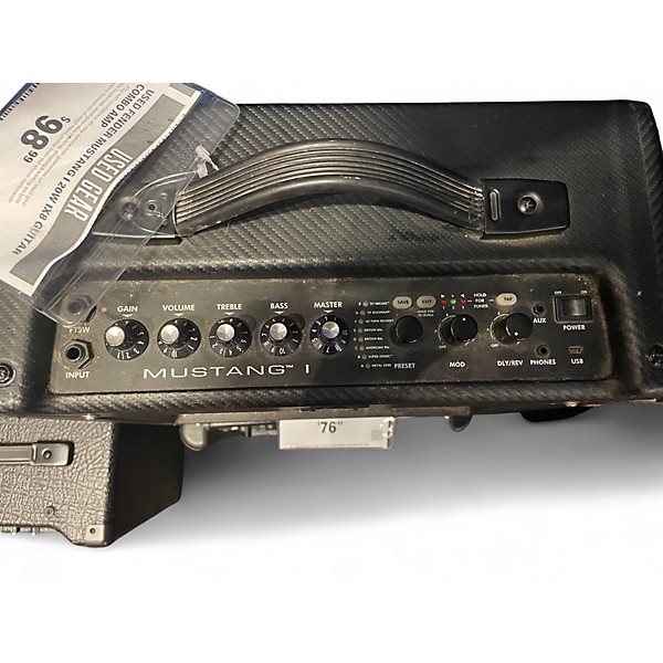 Used Fender Mustang I 20W 1X8 Guitar Combo Amp
