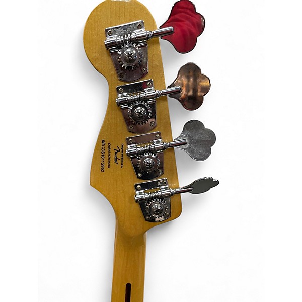 Used Squier JAZZ BASS 2 Color Sunburst Electric Bass Guitar